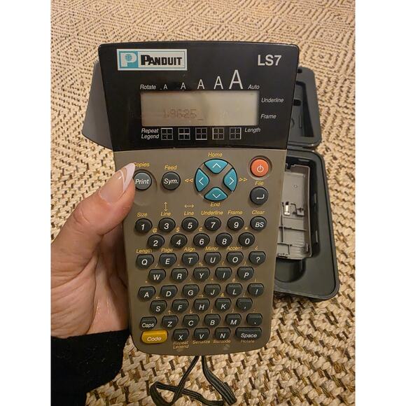 Panduit LS7 Handheld Thermal Transfer Label Printer Tested Works - Picture 5 of 16